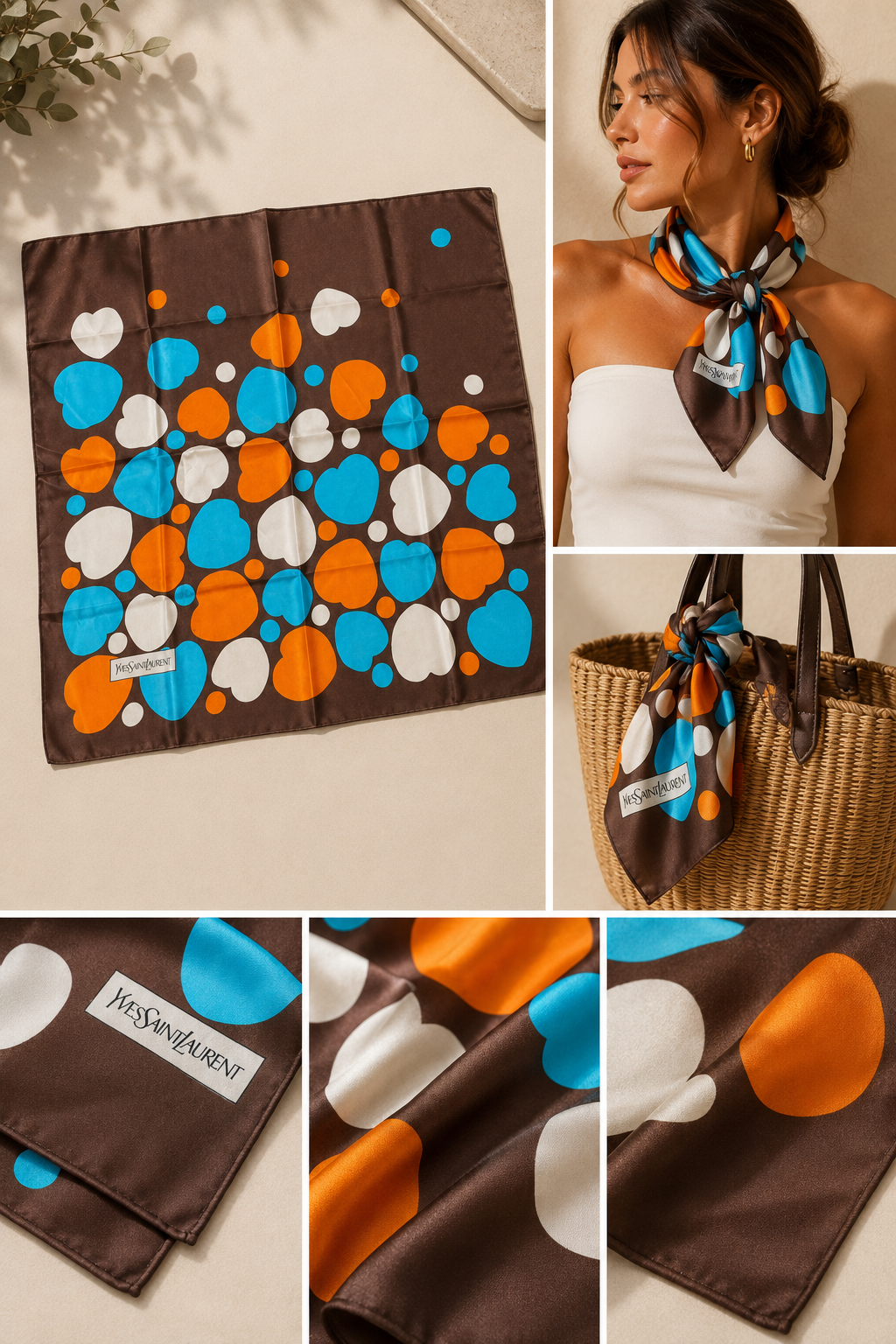 Yves Saint Laurent Foulard