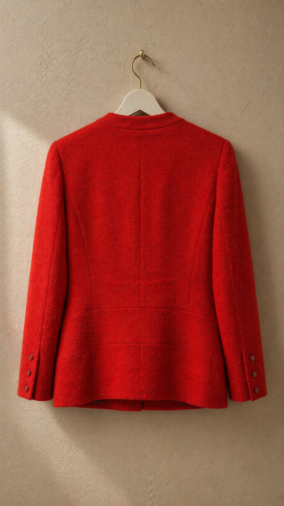 Vintage-Tweed-Jacke von Chanel aus der Frühjahr/Sommer-Kollektion 1995.