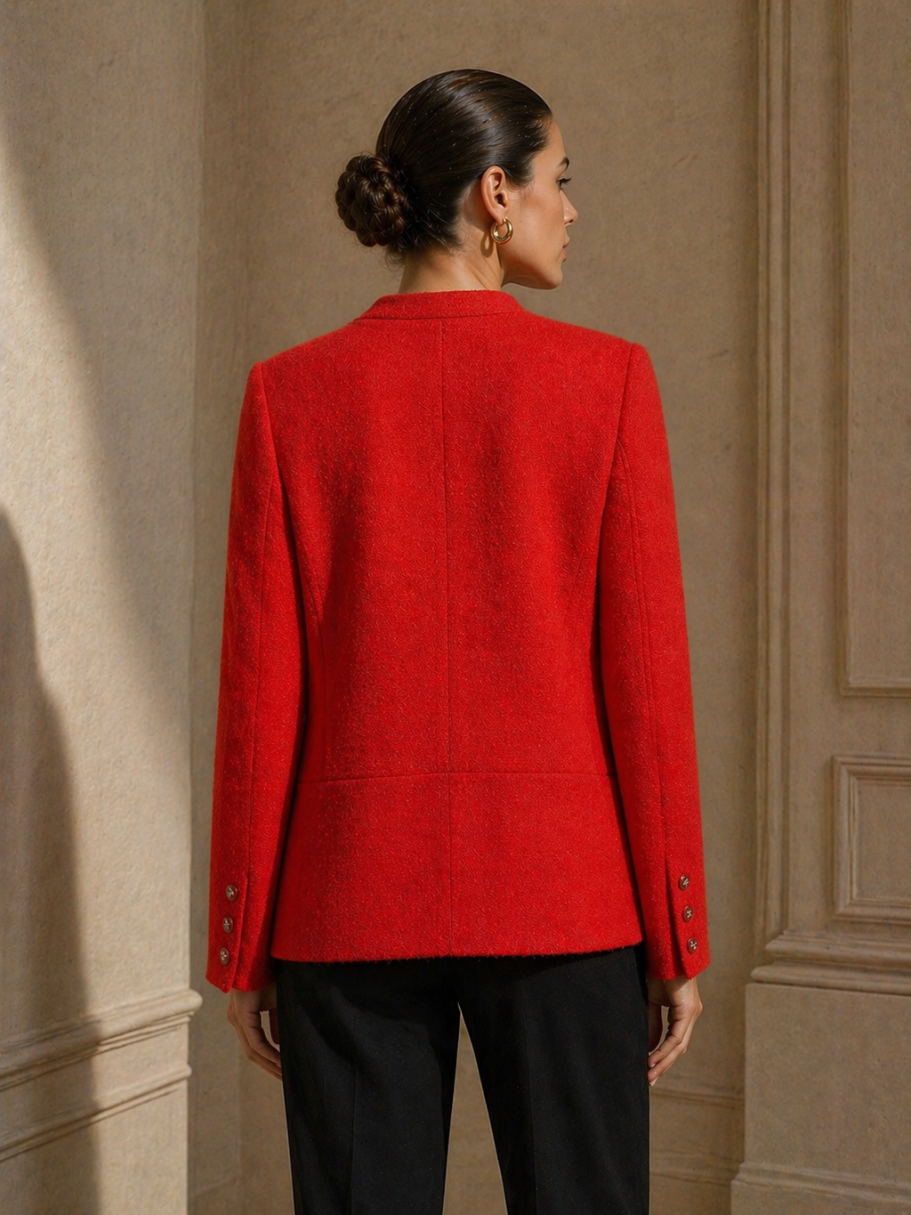 Vintage-Tweed-Jacke von Chanel aus der Frühjahr/Sommer-Kollektion 1995.
